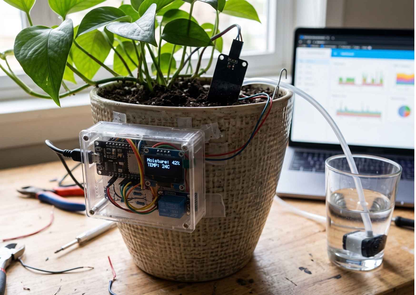 SoilSync – IoT Smart Agriculture Monitor