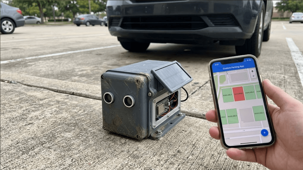 SpotSense – Real-Time IoT Smart Parking Tracker